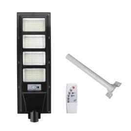 Lampa solara 1672led, telecomanda si suport prindere, 600w