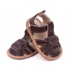 Sandalute maro pentru baietei - kevin (marime disponibila: 12-18 luni (marimea