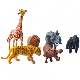 Set 6 figurine animale din jungla