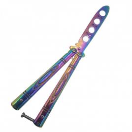Cutit fluture antrenament, butterfly, balisong, fade