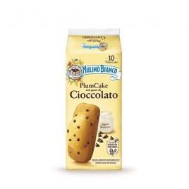 Prajiturica cu ciocolata si iaurt plumcake gocce di cioccolato mulino bianco 10 buc, 350g