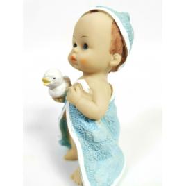 Figurina de rasina bebe baietel