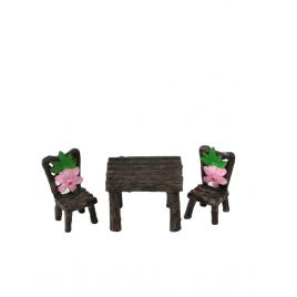 Set masa cu scaune in miniatura