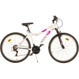 Bicicleta dino bikes 27,5'' mtb femei ring alb