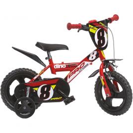 Bicicleta copii dino bikes 12' pro-cross rosu