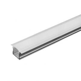 Profil aluminiu pentru banda led 2m 23mm x1 5.5mm mat