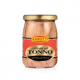 File de ton in ulei de masline zarotti 520g