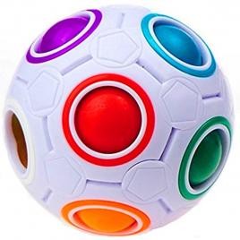 Jucarie interactiva antistres minge, multicolor, + 3 ani