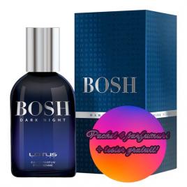 Set 4 apa de parfum bosh dark night, revers, barbati, 100ml +tester 100 ml gratuit