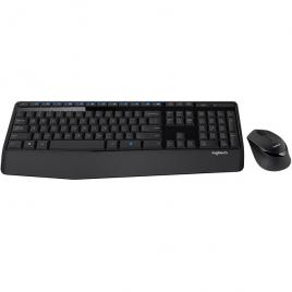 Kit mouse wireless logitech + tastatura mk345, black