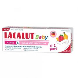 Lacalut baby 0-2 ani anticarie&zaharuri 55ml