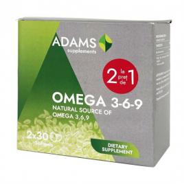 Omega 3-6-9 30cps gelatinoase moi 1+1