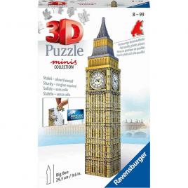 Puzzle 3d mini big ben 54 piese ravensburger