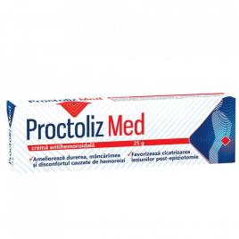 Proctoliz med crema antihemoroidala 25gr