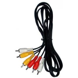 Cablu 3xrca-3xrca 1,5m standard