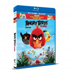 Angry Birds: Filmul 2D+3D / The Angry Birds Movie [Blu-Ray Disc] [2016]