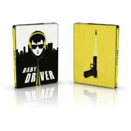 Baby Driver 2D+CD Steelbook / Baby Driver [Blu-Ray Disc] [2017]