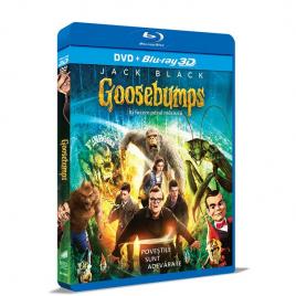 Iti facem parul maciuca! 3D + DVD / Goosebumps [Blu-Ray Disc + DVD] [2015]