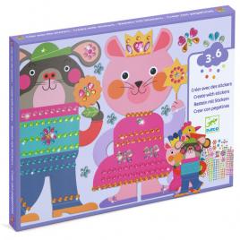 Joc creativ de decorat cu strasuri djeco