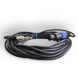 Cablu difuzor jack 6.3mm tata la speakon 10m hq cabletech