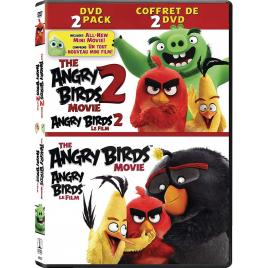 Angry Birds 1 Filmul + Angry Birds 2 Filmul (Colectie 2 DVD-uri) - DVD
