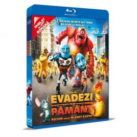 Cum sa evadezi de pe Pamant 2D + 3D / Escape from Planet Earth [Blu-Ray Disc] [2013]