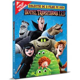 Hotel Transilvania 1, 2, 3: Colectie de 3 filme pe DVD / Hotel Transylvania 1, 2, 3 Movie DVD Collection