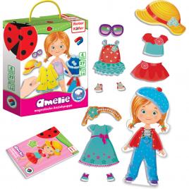 Joc educativ magnetic amelie roter kafer