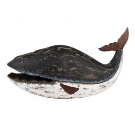 Figurina balena lemn 36x15x23 cm