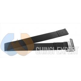 1109ce-16 banda tensionare prelata neagra cu carlig zincat 0m600