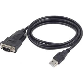 Cablu usb gembird adaptor, usb 2.0 (t) la serial db9m (9-pin)(rs232)(t), 1.5m,