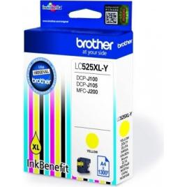 Cartus cerneala original brother yellow, lc525xly, pentru