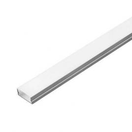 Profil aluminiu pentru banda led 2m 23.5 mm x 10 mm mat v-tac