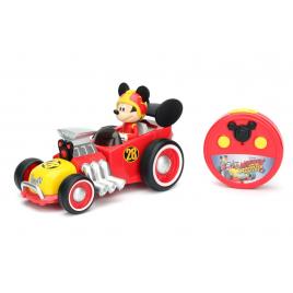 Masinuta cu telecomanda mickey roadster racer 19 cm