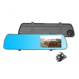 Camera auto dubla tip oglinda, camera marsarier secundara, 1080p