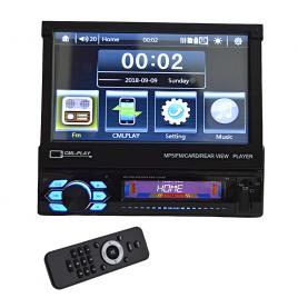 Mp5 player ctc708, ecran retractabil 7”, 1din, 4x60w, touchscreen