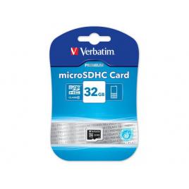 Memory card verbatim premium microsdhc, 32gb, class 10