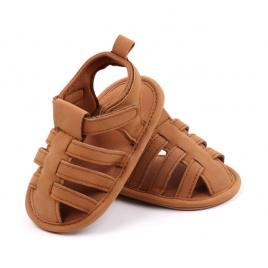 Sandalute maro pentru baietei - ken (marime disponibila: 12-18 luni (marimea 21