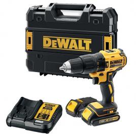 Masina de gaurit si insurubat dewalt dcd771c2 li-ion 18v 1.3ah