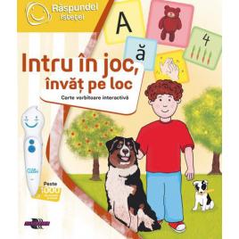 Carte interactiva raspundel istetel - intru in joc, invat pe loc