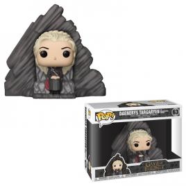 Figurina pop vinyl deluxe got s8 daenerys on dragonstone throne
