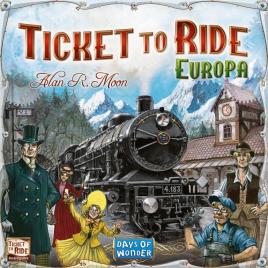 Joc de societate ticket to ride europe