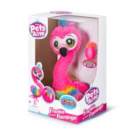 Jucarie de plus interactiva frankie flamingo dansator pets alive