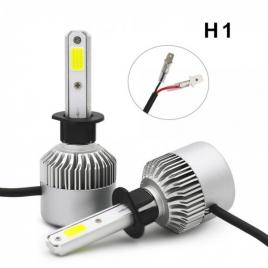 Set 2 becuri auto s2 h1, 72w, 16000 lumeni pe set