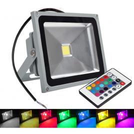 Proiector led cob, rgb, ip65, 220v, 20w