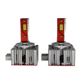 Set 2 x becuri auto led d3s, 10000k, canbus