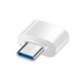 Adaptor OTG USB 3.0 la USB tip C, OTG, Universal, Alb
