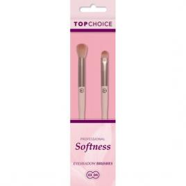 Set pensule pentru fard de pleoape softness, top choice 30048