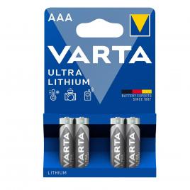 Baterii varta ultra lithium r3 aaa 4buc/blister