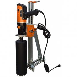 SISTEM COMPLET Masina de carotat DMP-162P si stativ DSP-162 BERGER putere 2.200W 230V diametru maxim de carotare 162mm